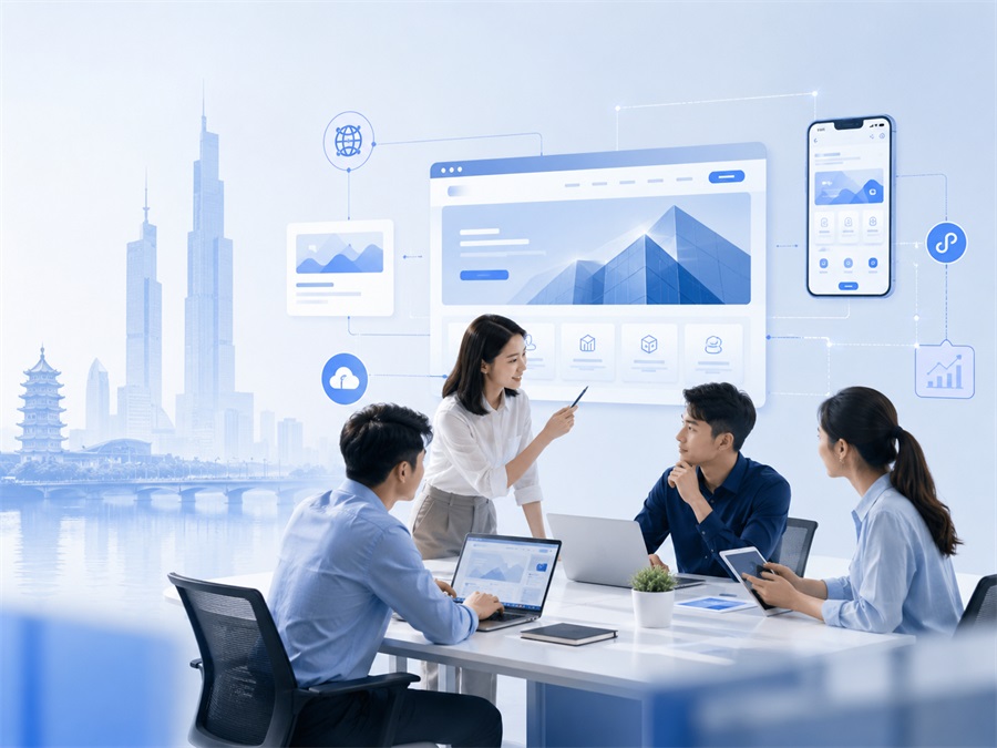 南京安优网络科技有限公司办公与项目服务环境